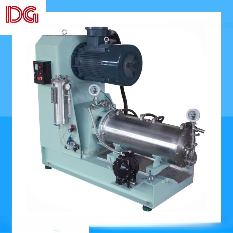 Bead Mill Machine with 20-5um Finish Fineness, Ceramic Turbine, and Custom Paint Color for Precision Grinding