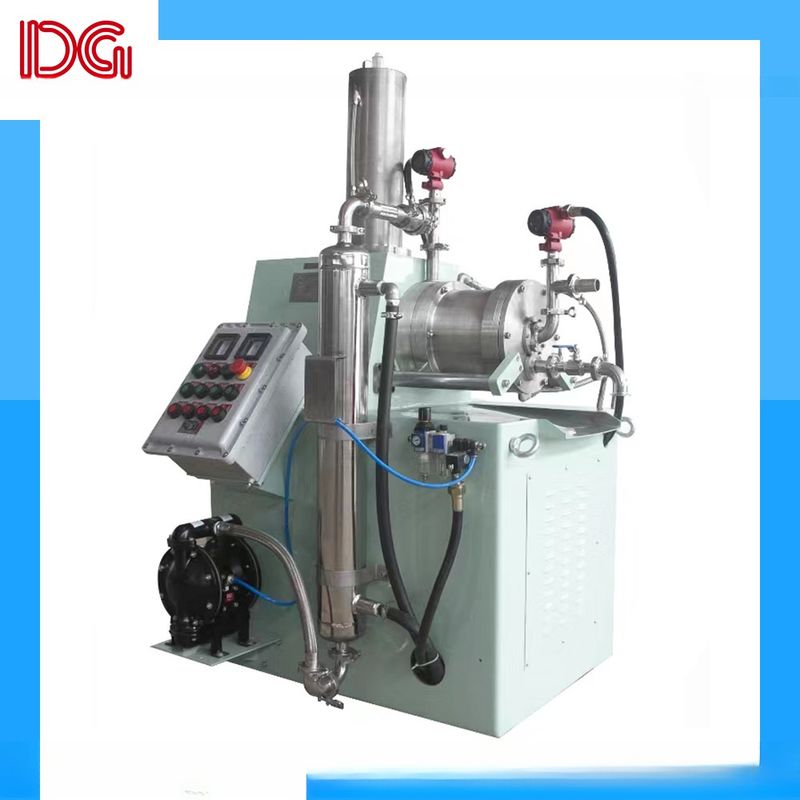 200kg Capacity Bead Mill Machine with 12M-13M/S Linear Velocity and Gap Separator for Precision Grinding