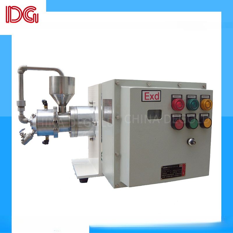 Laboratory Bead Mill Disc Grinder with 2-3L Capacity 100 Ml Grinding Chamber and Digital Control Panel
