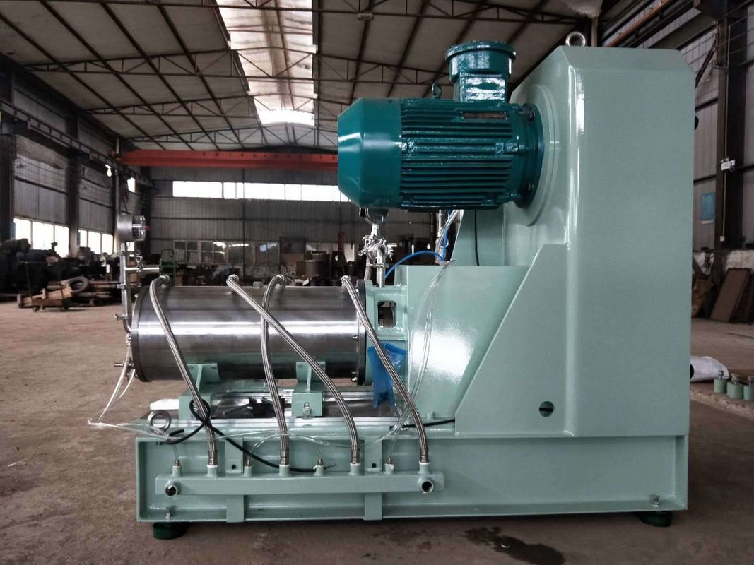 ISO9001:2008 Certified Horizontal Nano Attritor Pearl Mill with Mechanical Seal for Wet Grinding Particle Size ZM-K Model