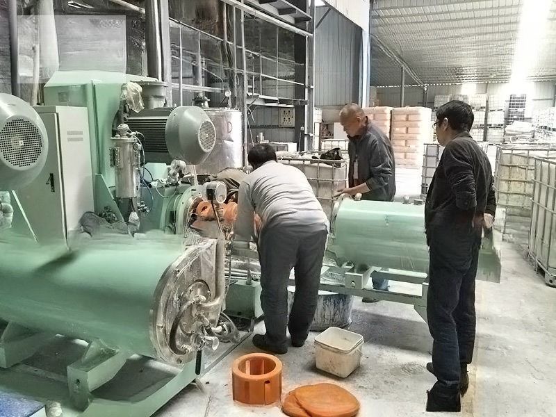 200 لتر طاحونة حبال أفقية للزركونيوم / الزركونيا / زركون حبات طحن