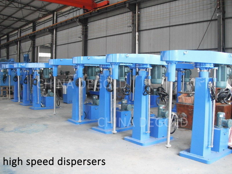 7.5kW 11kW خلاط التشتت العالي للقطع لخلط الراتنج السريع لطلاء الطلاء