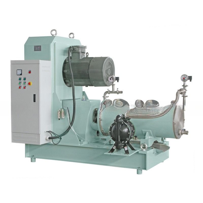 Bead Mill Wet Grinding Machine with 100L Cylinder Volume Zirconia Beads and Mechanical Seal for Industrial Applications