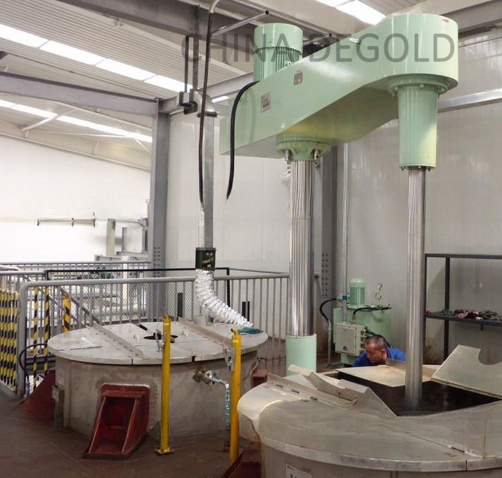 Digital Control Panel Container Mixer with Spiral Stirring Type and 20-60 RPM Mixing Speed for Powder Coating