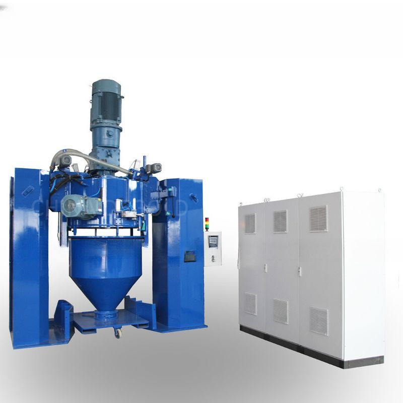 Granulating Container Mixer with 4 Blades and Digital Control Panel for Efficient Mixing at 20-60 RPM