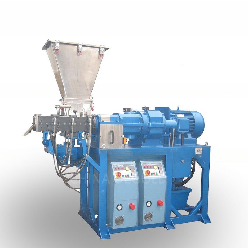 100mm Dia واحد خرطوشة extruder Kneader آلة لإنتاج طبقة مسحوق