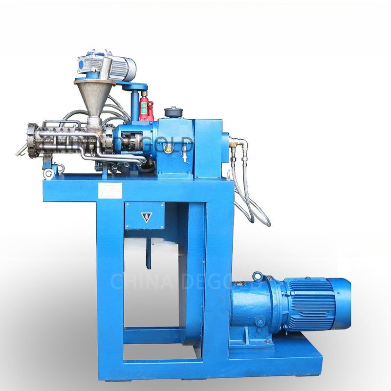 100mm Dia واحد خرطوشة extruder Kneader آلة لإنتاج طبقة مسحوق