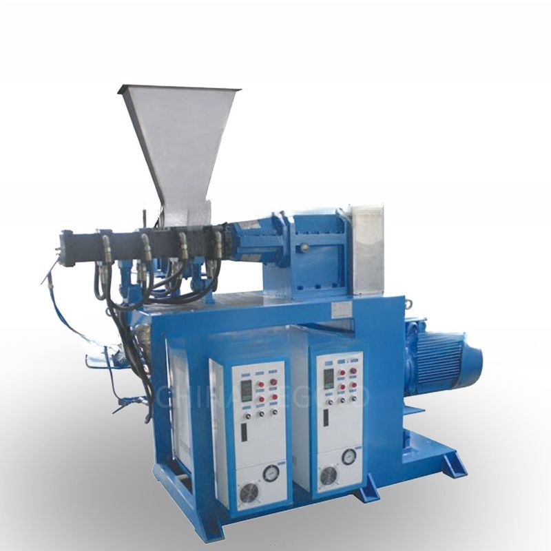 100mm Dia واحد خرطوشة extruder Kneader آلة لإنتاج طبقة مسحوق