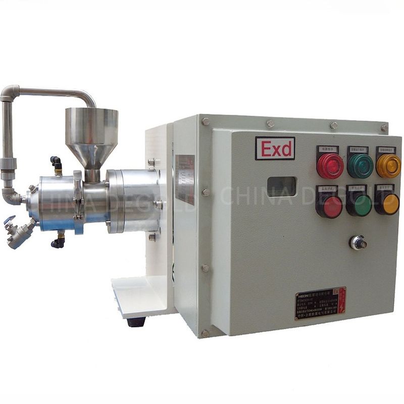 Horizontal Bead Mill with Less 10°C Cooling Water and Double-end Mechanical Sealing for Consistent Dispersion and Grinding