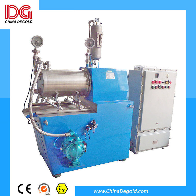 2.0L Bead Mill Machine With Disc With Centrifugal Turbines Dispersing System Offering Performance In Material Dispersion